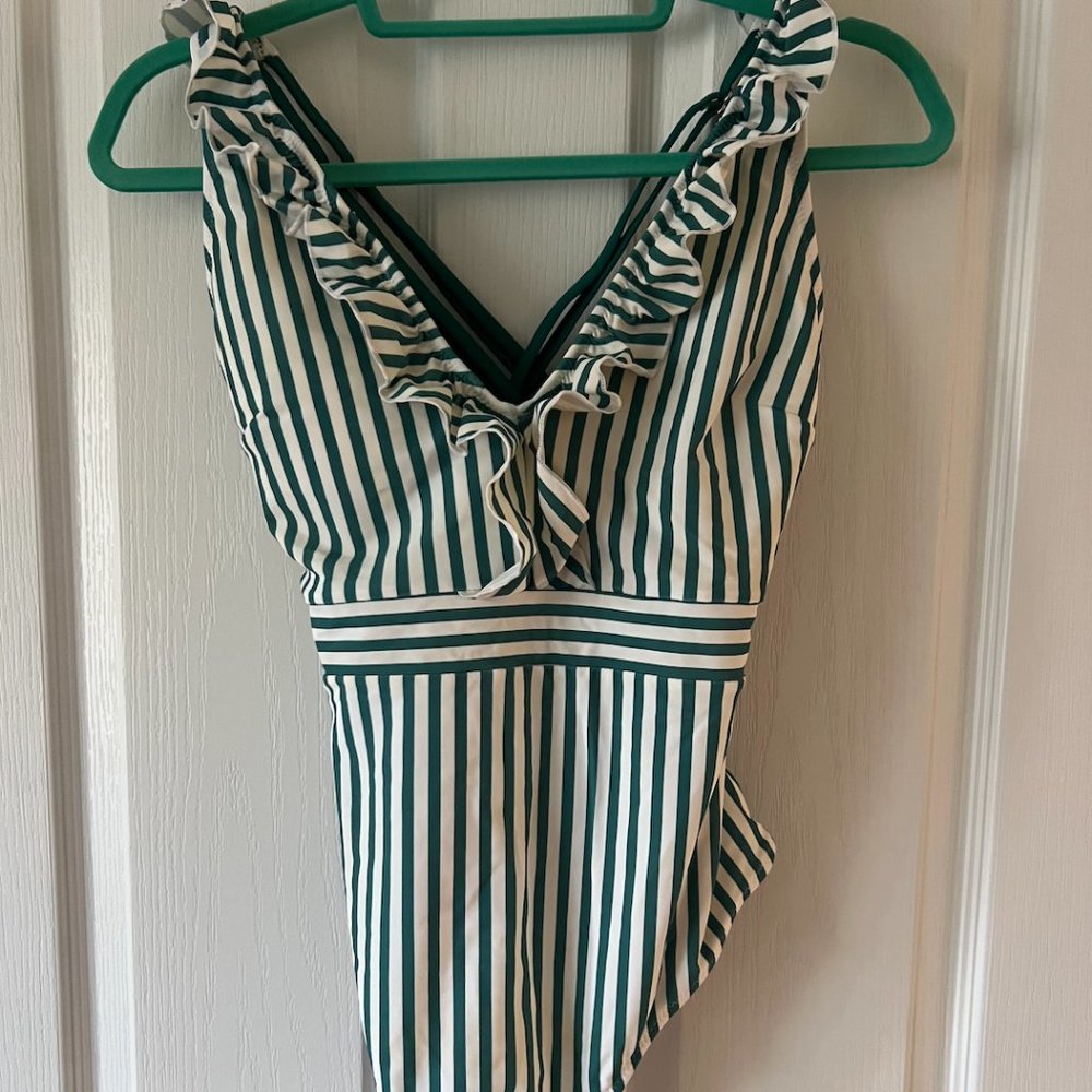 Striped Women's Swimsuit